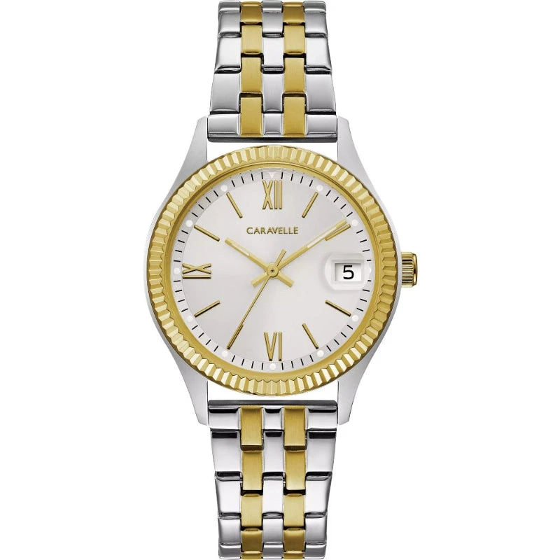 Caravelle Caravelle Classic Dress Ladies Watch Stainless Steel