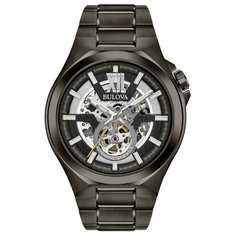Bulova Bulova Maquina Mens Stainless Steel