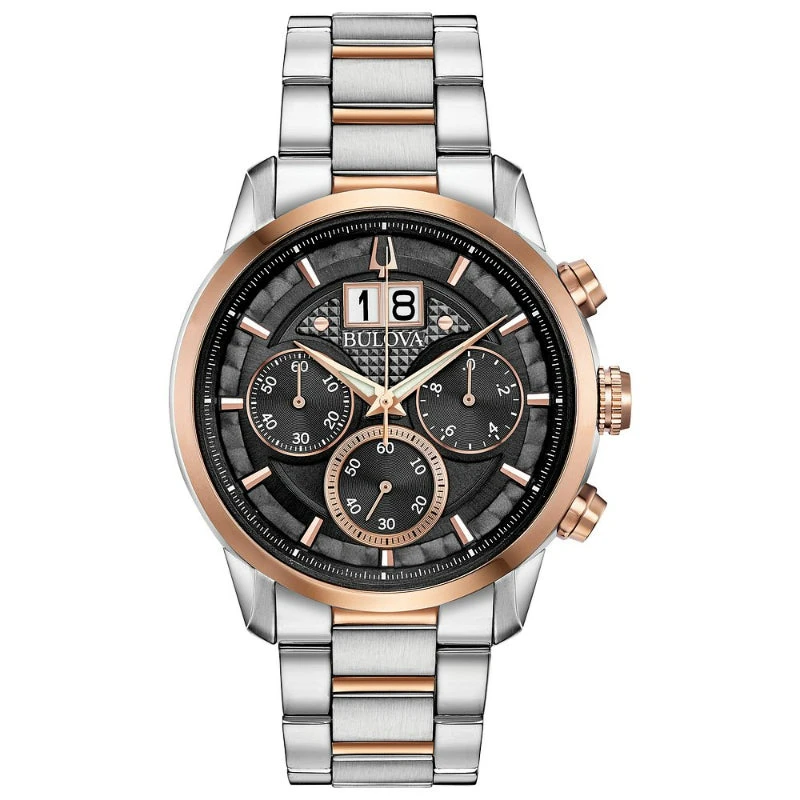 Bulova Bulova Sutton Mens Stainless Steel