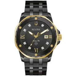 Bulova Bulova Performance Marine Star Mens Watch Stainless Steel
