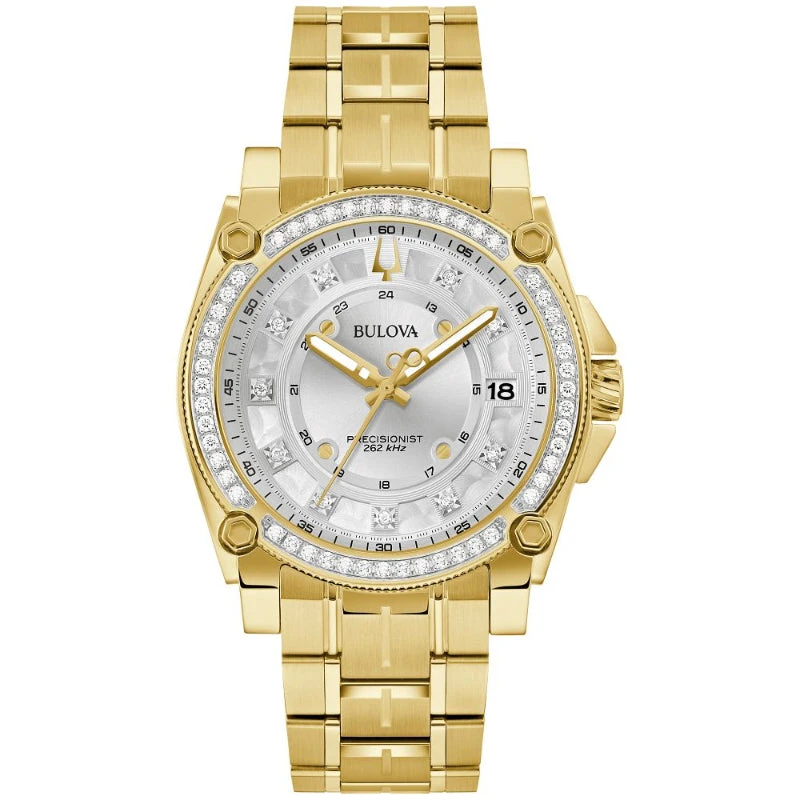 Bulova Bulova Proprietary Precisionist Mens Watch Stainless Steel