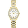 Bulova Bulova Misc Crystal Ladies Stainless Steel