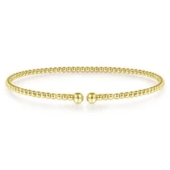 Gabriel & Co. Fashion Gabriel & Co. 14k Yellow Gold Bujukan Bangle Bracelet