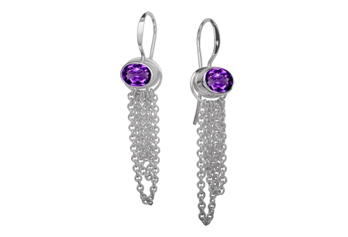 Ed Levin Ed Levin Sterling Silver Gemstone Earrings