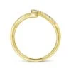 Gabriel & Co. Fashion Gabriel & Co. 14k Yellow Gold Kaslique Diamond Ring