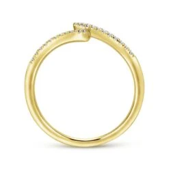 Gabriel & Co. Fashion Gabriel & Co. 14k Yellow Gold Kaslique Diamond Ring