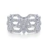 Gabriel & Co. Fashion Gabriel & Co. 14k White Gold Art Moderne Diamond Ring
