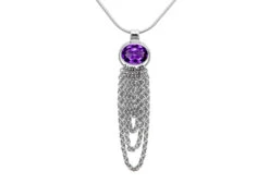 Ed Levin Ed Levin Sterling Silver Gemstone Pendant