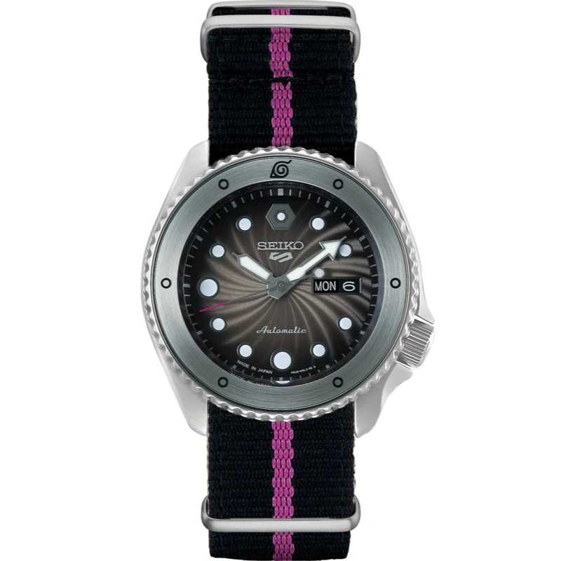 Seiko Seiko 5 Sports Naruto/Boruto Limited Edition Boruto Stainless Steel 42.5mm Watch