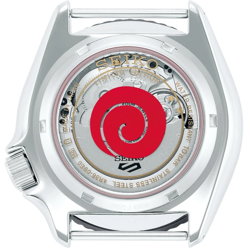 Seiko Seiko 5 Sports Naruto/Boruto Limited Edition Boruto Stainless Steel 42.5mm Watch - Image 3