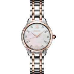 Seiko Seiko Diamonds Collection Stainless Steel Watch
